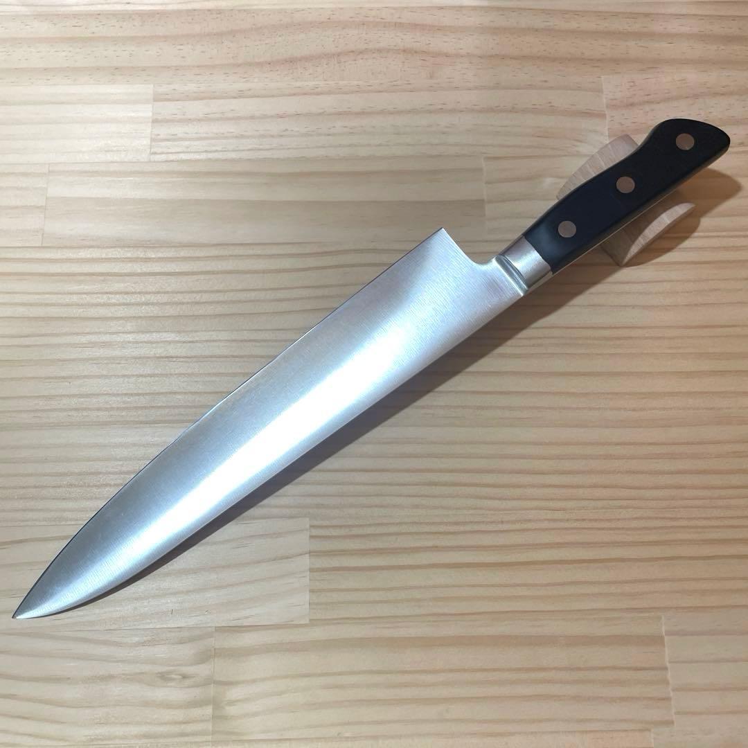 左利き用 牛刀 ステンレス 9寸 27cm 新品未使用品 包丁 研ぎ済み 左