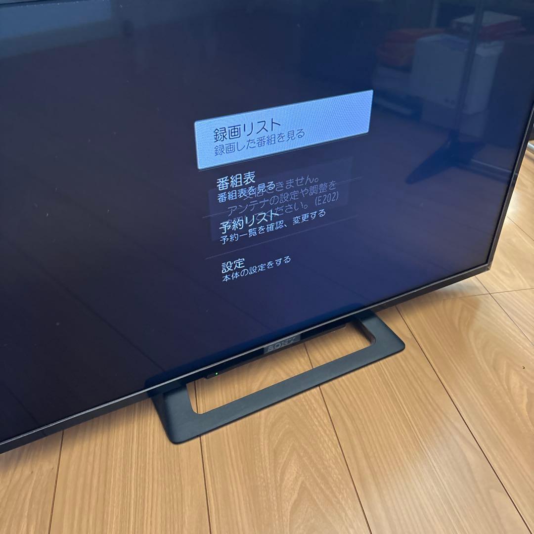 SONY 薄型テレビ 本体 リモコン付き