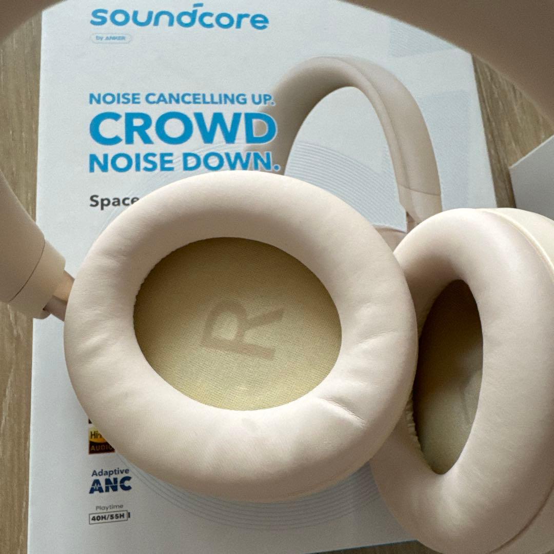 【美品】Soundcore Space One ワイヤレスヘッドホン