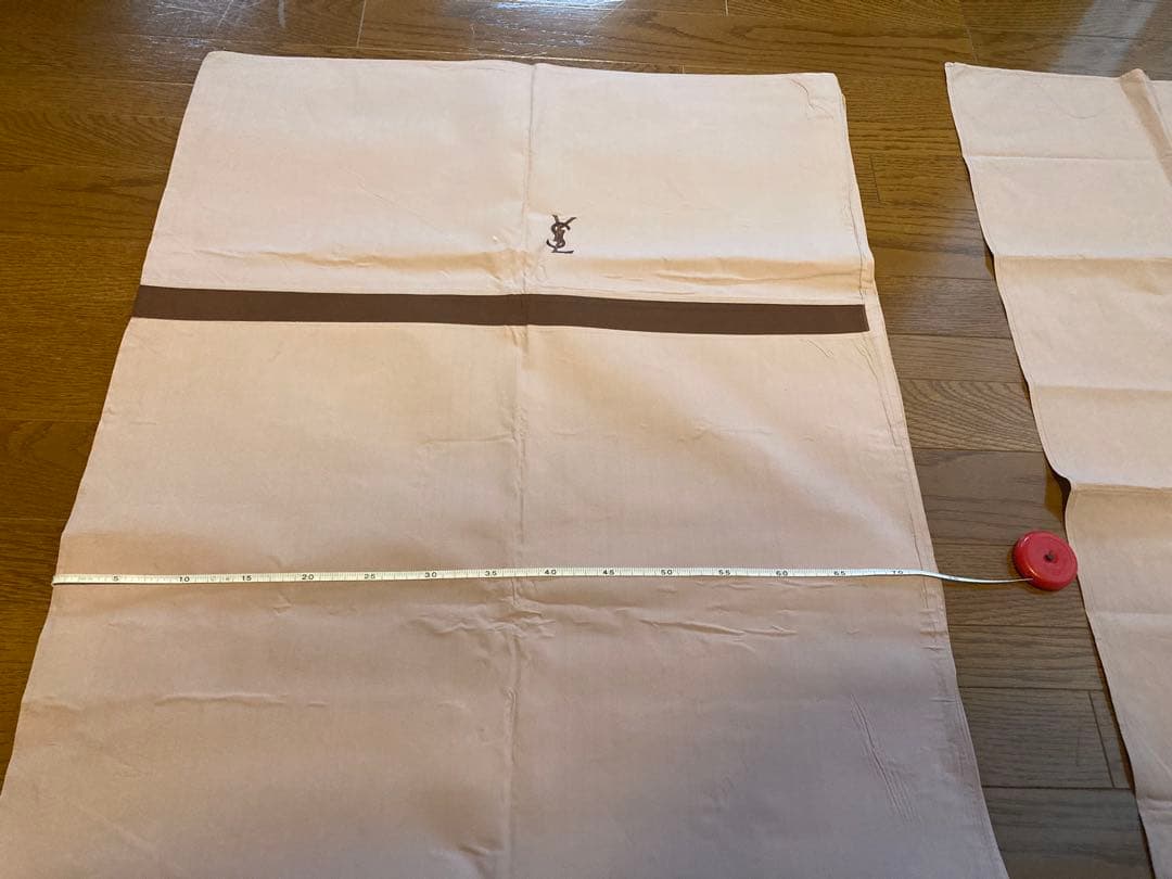 YSL 掛け布団カバー ベージュ、ブラウン