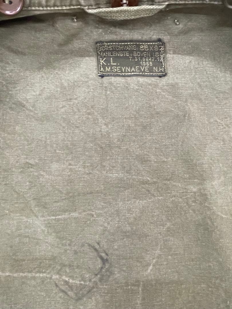 1959年製オランダ軍ヴィンテージフィールドジャケット