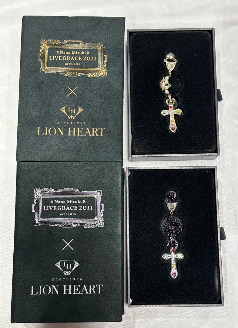 水樹奈々 グッズ ライオンハート 2種類 アクセサリー ロザリオネックレス