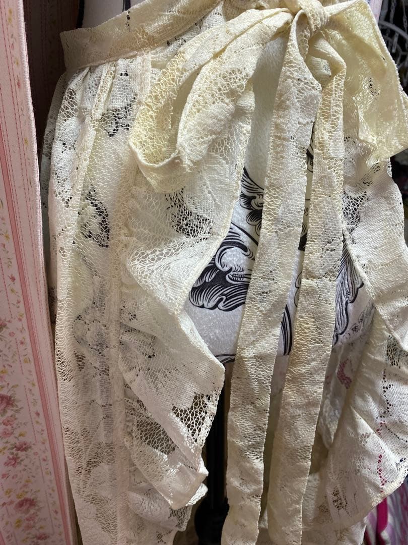 アトリエまりこシリーズハンドメイドo,+:。☆.*・+フリフリ♥️ロココ♥️エプロン