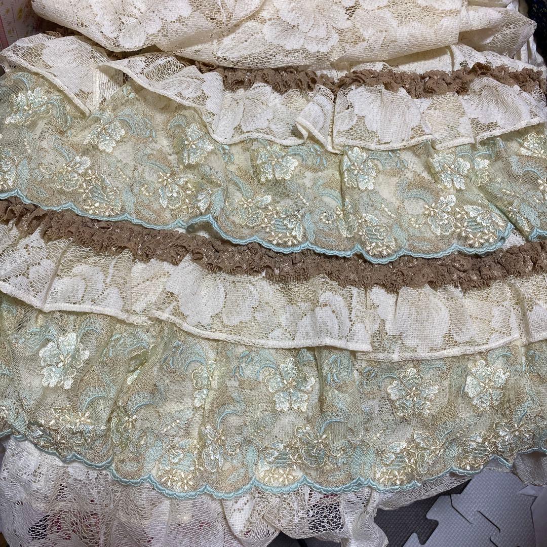 アトリエまりこシリーズハンドメイドo,+:。☆.*・+フリフリ♥️ロココ♥️エプロン