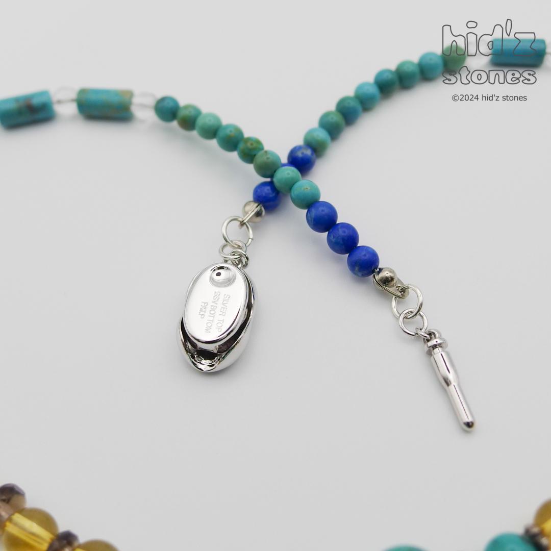 ◆一点もの天然石ネックレス:BeSC-001