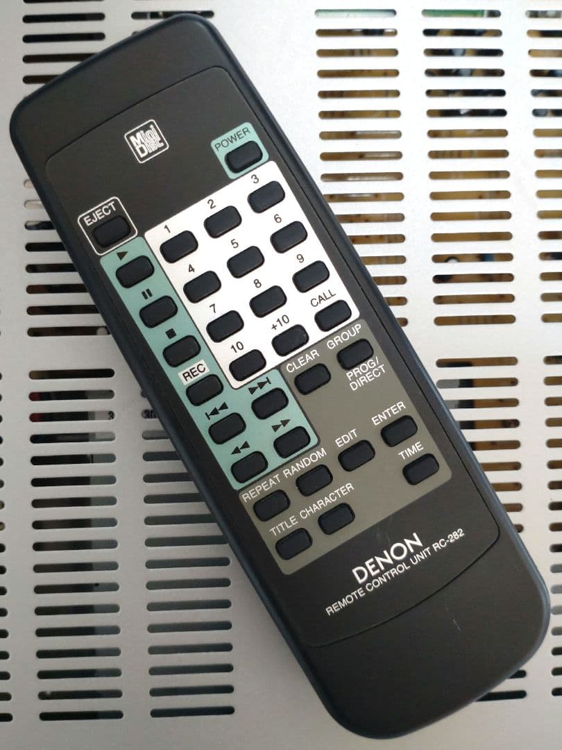 美品 DENON デノン DMD-F101 MDプレイヤー MDレコーダー