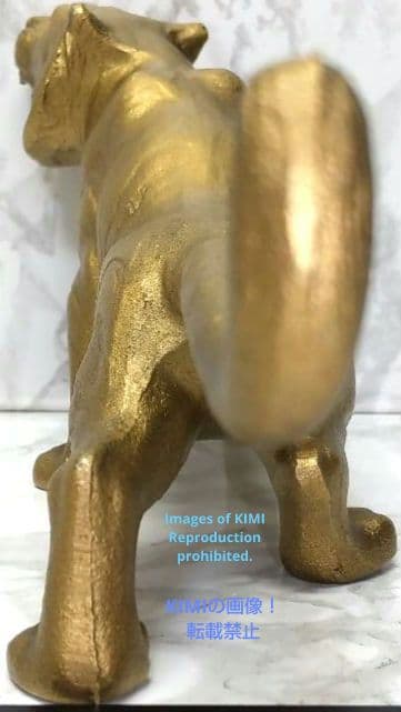 希少 虎 置物 鉄製 全長23cm 高さ10cm 彫刻 美術 Tiger
