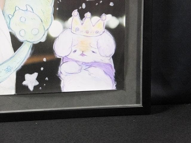 現代アート 温井裕子　直筆サイン『Girl✖Graffiti』40号大1127F