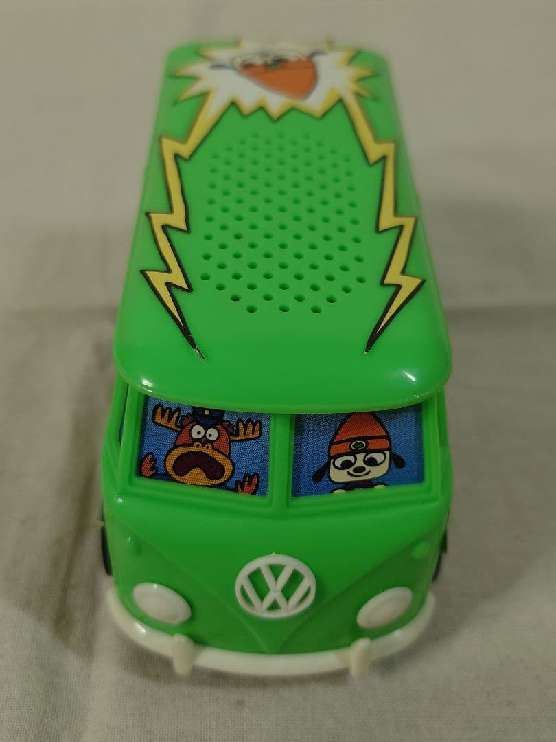 パラッパラッパー ヴァイナルキラー レコードプレーヤー 自走式 ミニカー 当時物