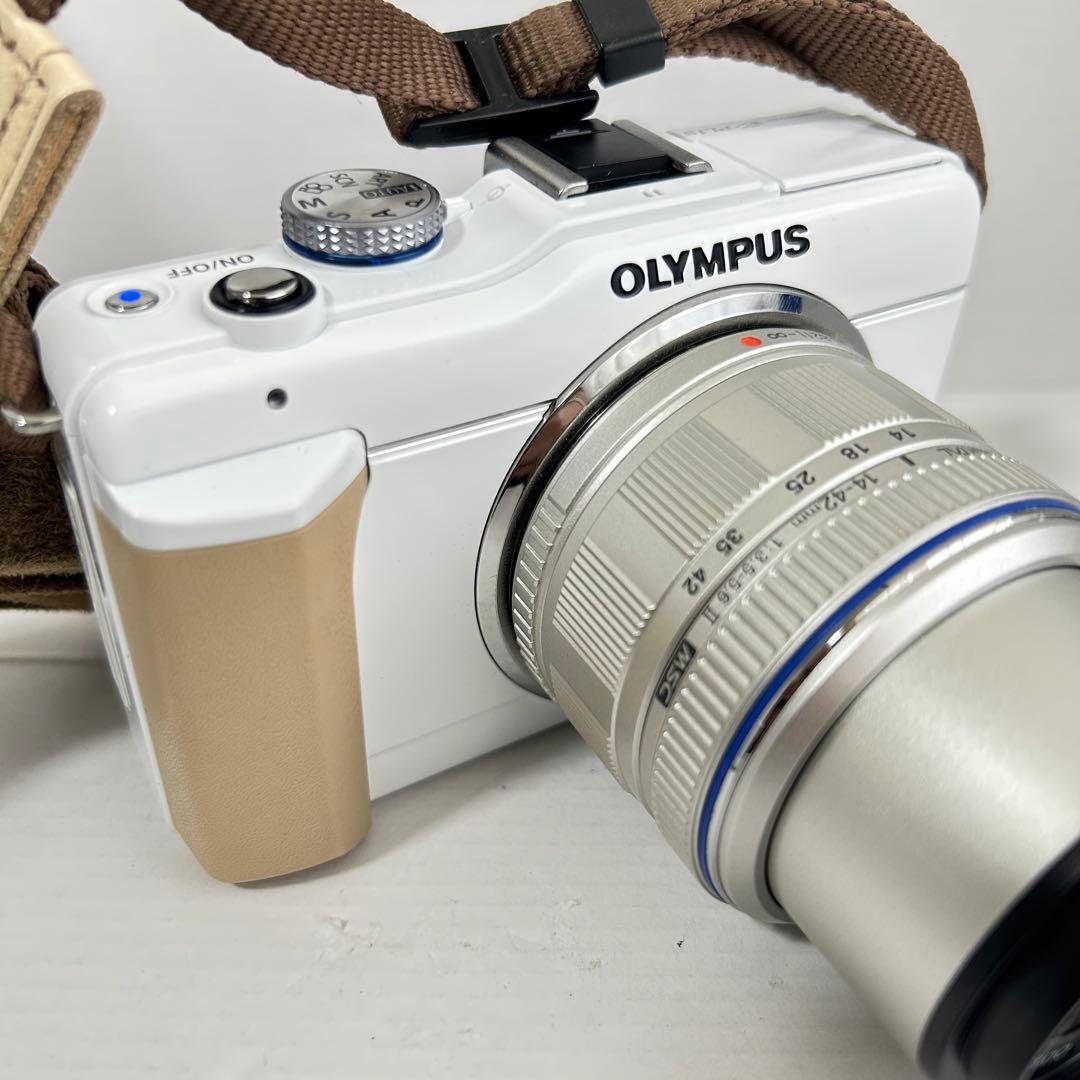 【美品】オリンパス E−PL1 ミラーレス 一眼レフ デジタル カメラ