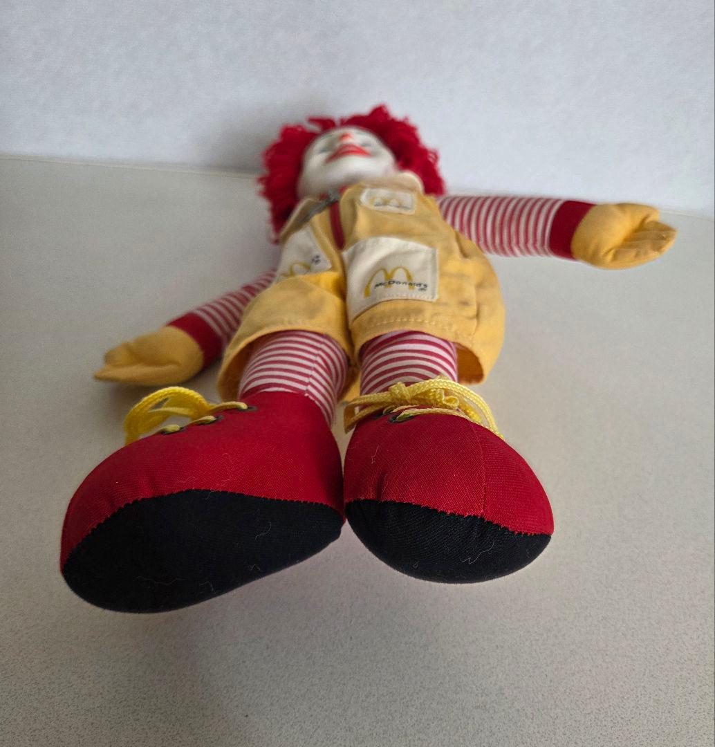 激レア70s ロナルドマクドナルド ドール USA企業物 ヴィンテージ40cm