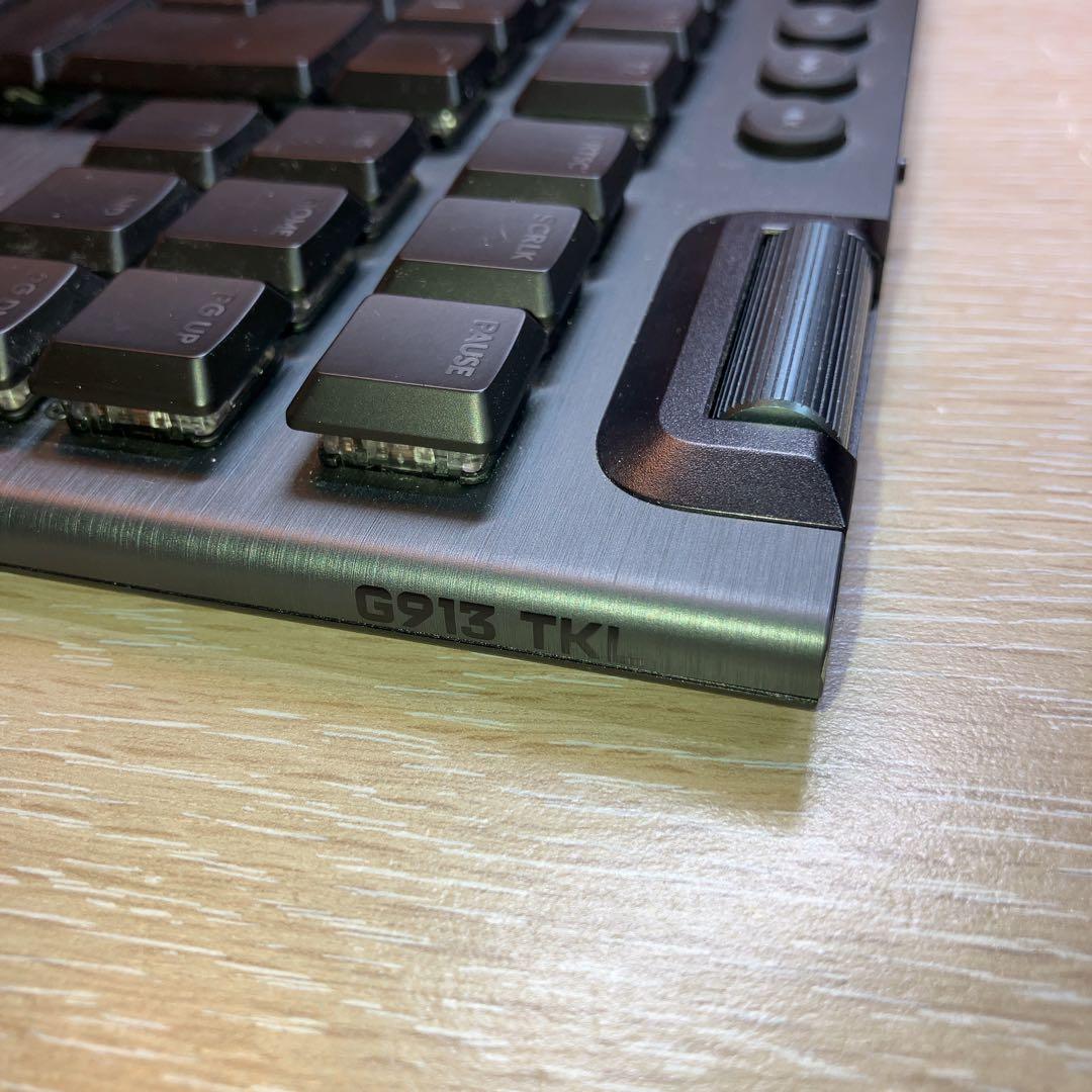 Logicool G913 TKL キーボード本体・USBレシーバー・ケーブル