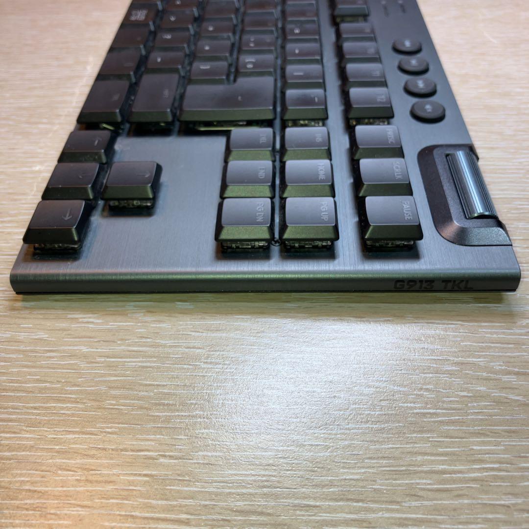 Logicool G913 TKL キーボード本体・USBレシーバー・ケーブル