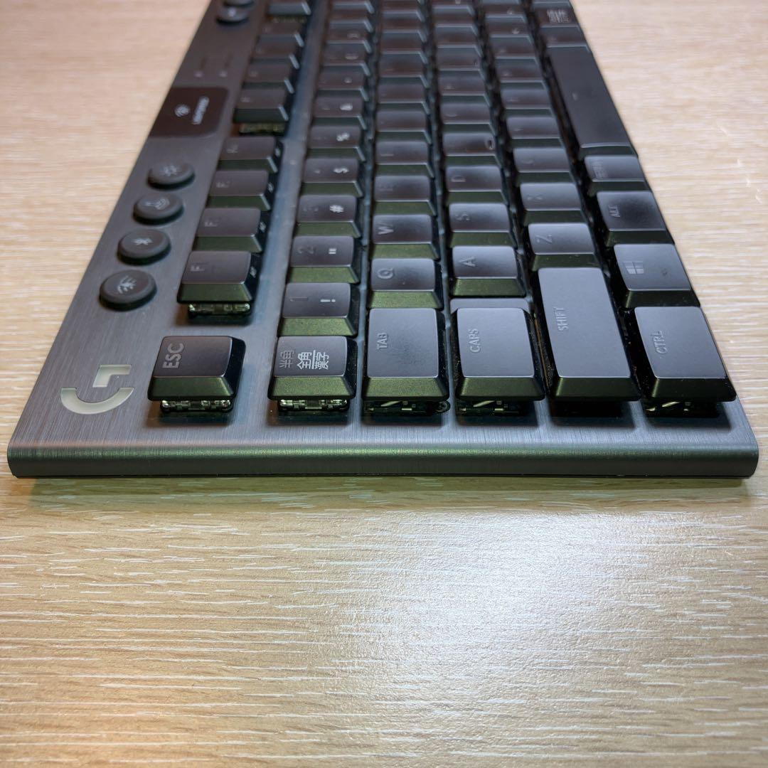 Logicool G913 TKL キーボード本体・USBレシーバー・ケーブル