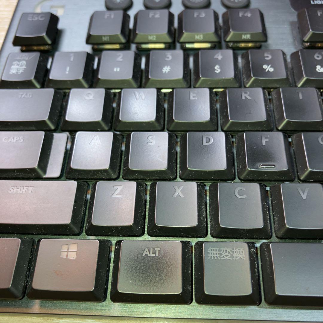 Logicool G913 TKL キーボード本体・USBレシーバー・ケーブル