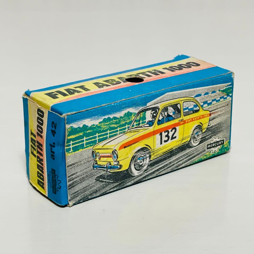 MERCURY FIAT ABARTH 1000 art.42 ミニカー