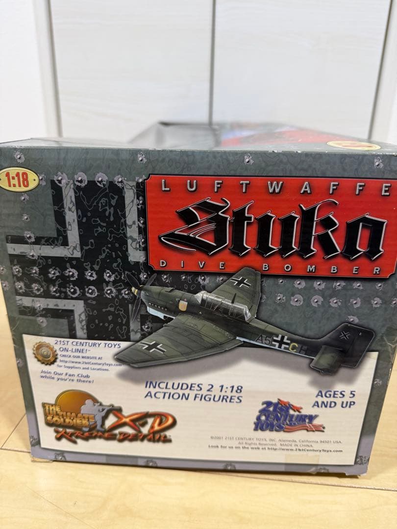 【未開封】1/18 センチュリートイズ JU-87 スツーカ 急降下爆撃機