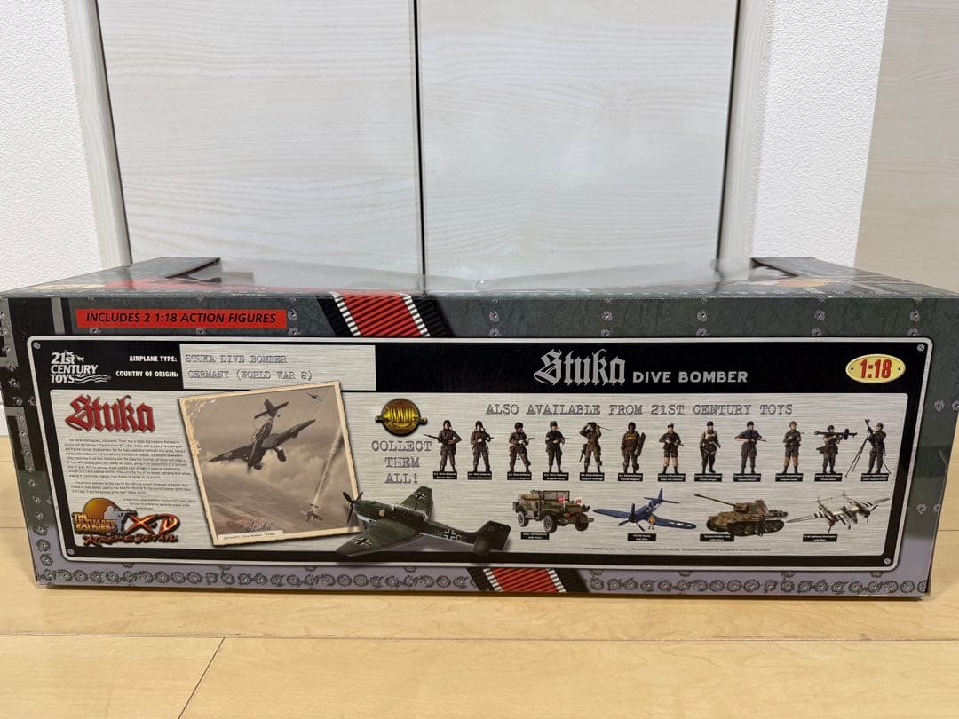 【未開封】1/18 センチュリートイズ JU-87 スツーカ 急降下爆撃機
