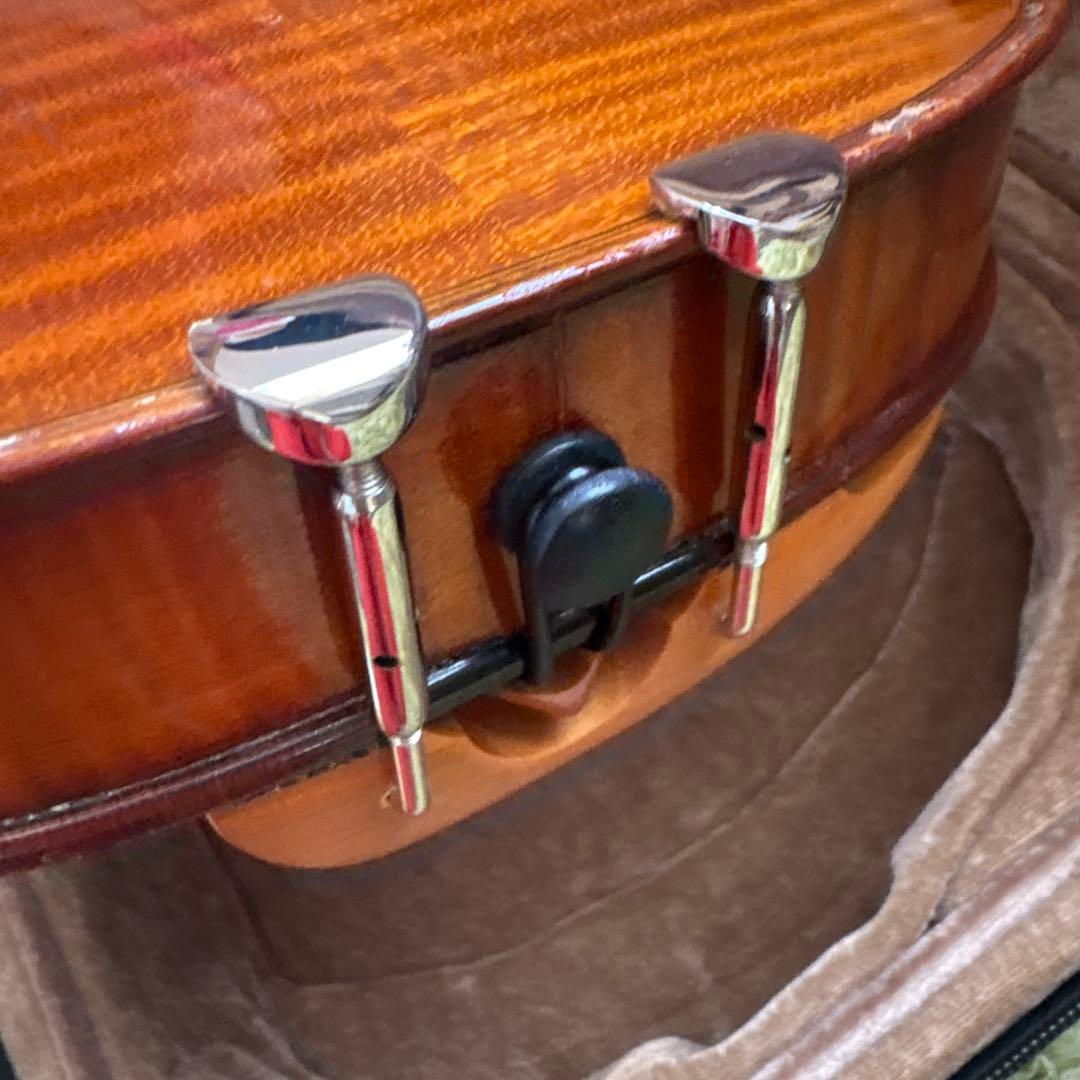 フルサイズ　シュポーア　オールドバイオリン　ケース松脂付き　弓付き