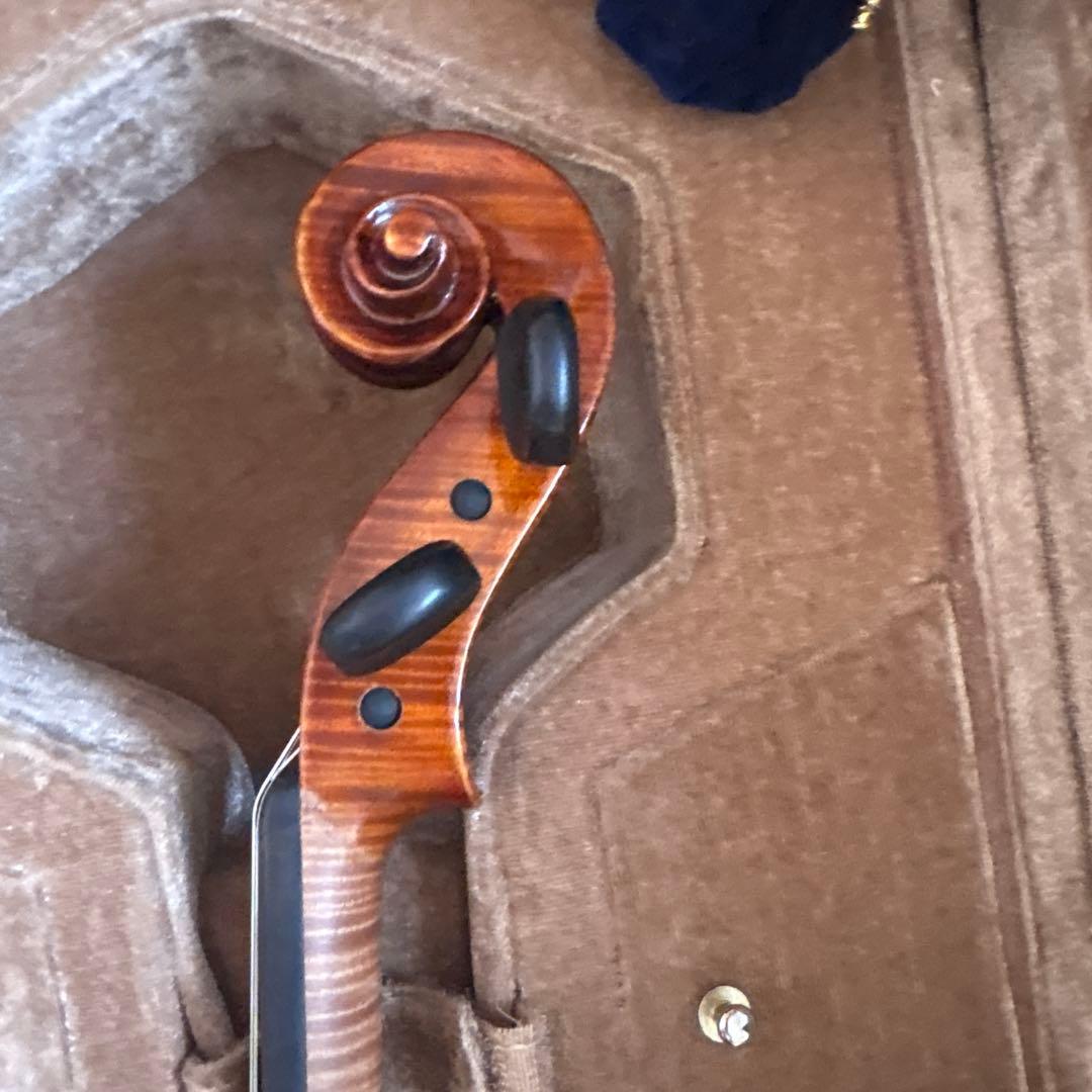 フルサイズ　シュポーア　オールドバイオリン　ケース松脂付き　弓付き