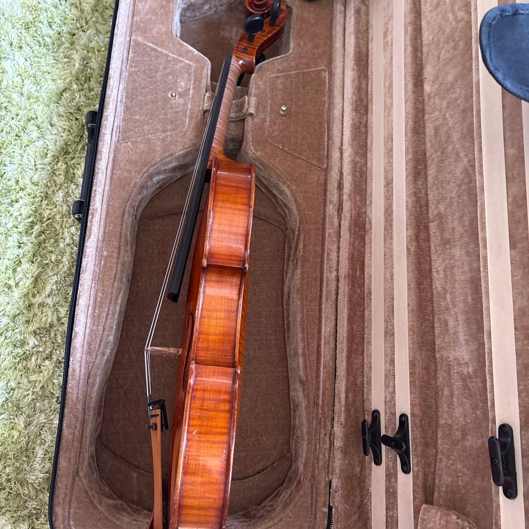 フルサイズ　シュポーア　オールドバイオリン　ケース松脂付き　弓付き