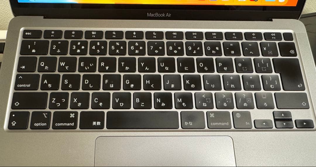 MacBook Air M1 16GB 512GB 充放電275 残量86%