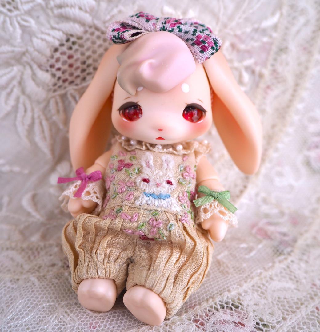 p*a様 usagi刺しゅうclassicロンパース cocoriang kum