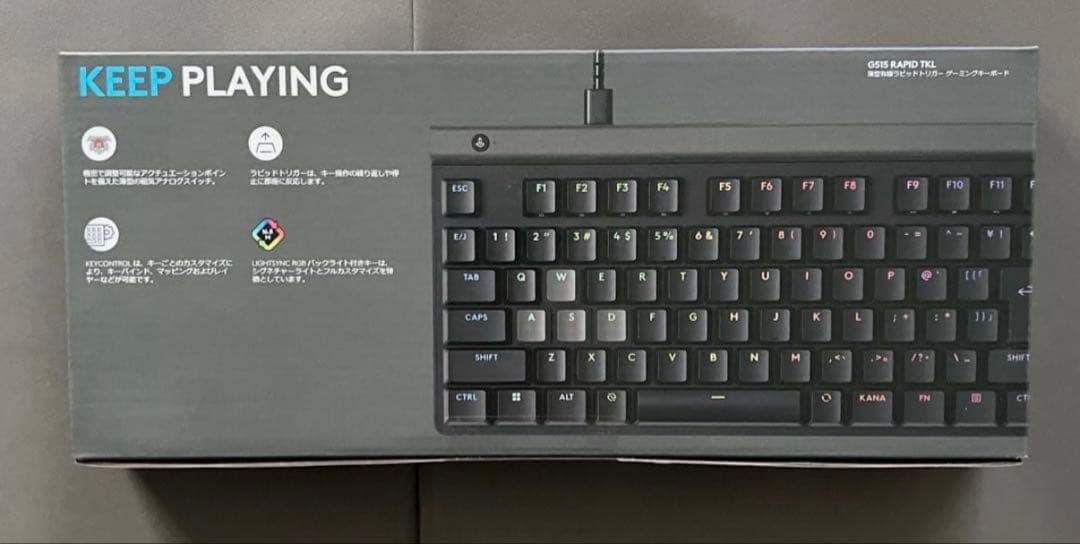 【新品未使用未開封】ロジクール G515 RAPID TKL