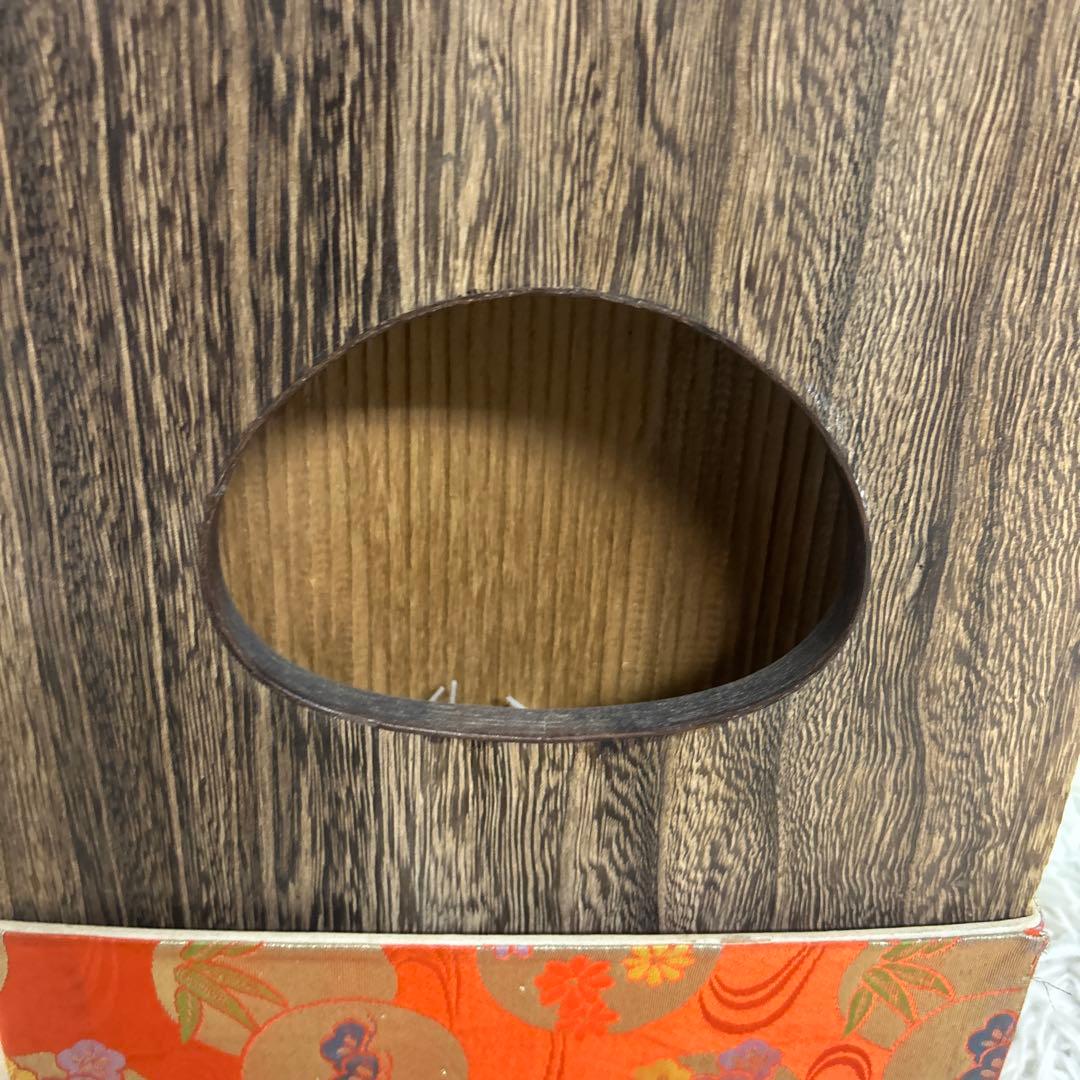【美品】送料込み　お琴　箏 13弦 オレンジ装飾 和楽器 木製
