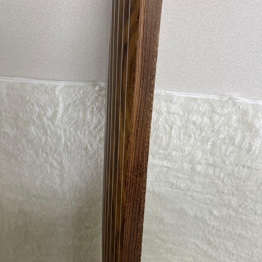 【美品】送料込み　お琴　箏 13弦 オレンジ装飾 和楽器 木製