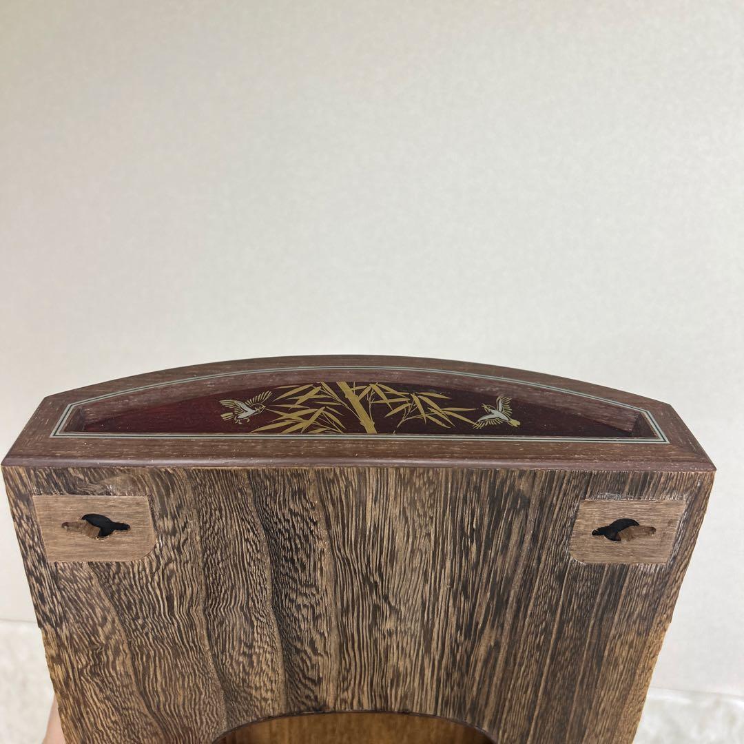 【美品】送料込み　お琴　箏 13弦 オレンジ装飾 和楽器 木製