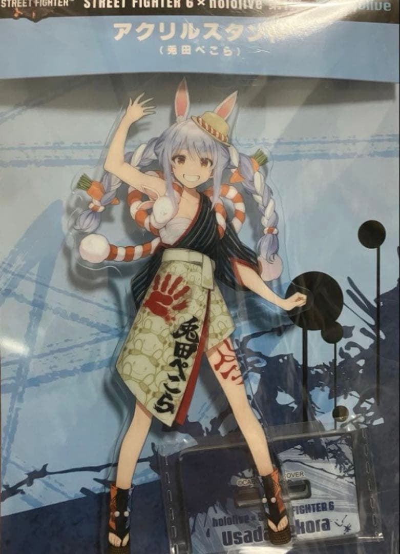 ストリートファイター6 ホロライブ アクリルスタンド 7種セット　おまけのクロス