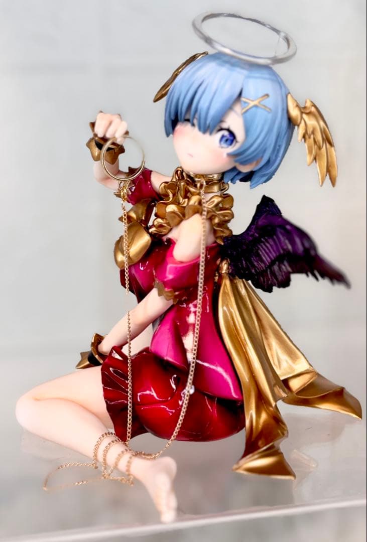 リゼロ　レム　フィギュア　　リペイント　リラックスタイム　天使ver