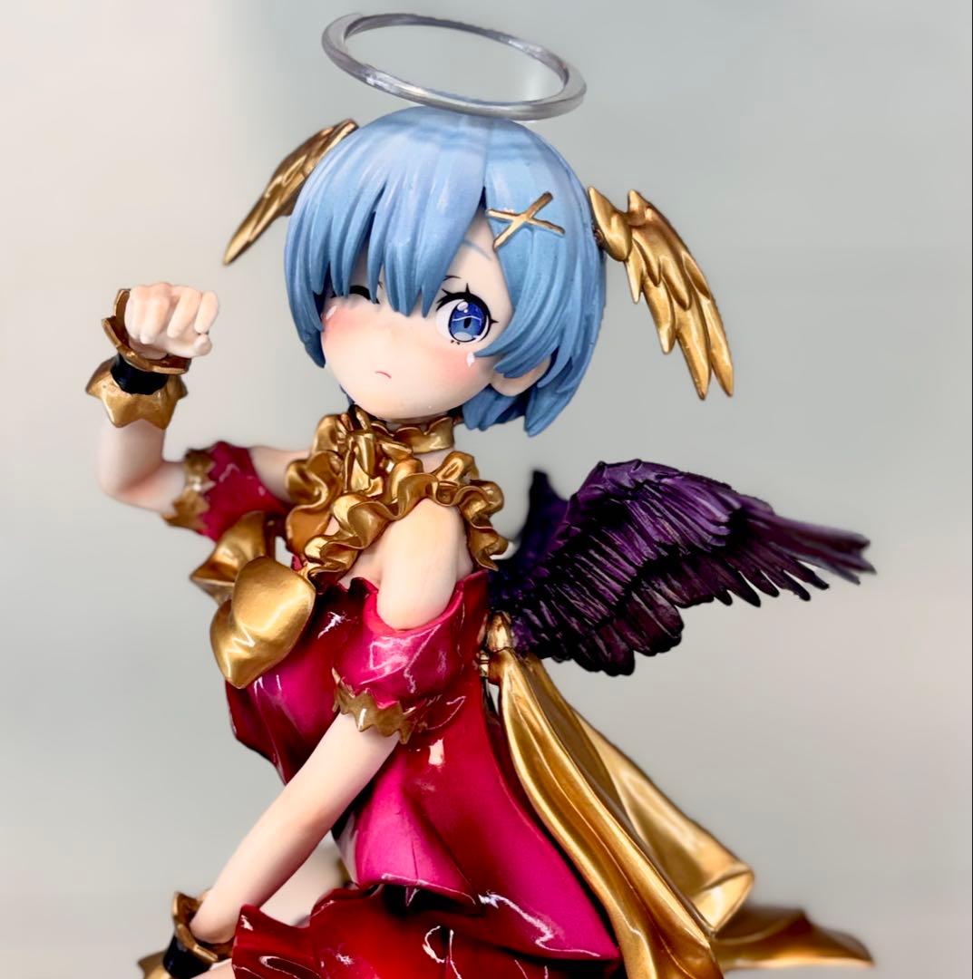 リゼロ　レム　フィギュア　　リペイント　リラックスタイム　天使ver