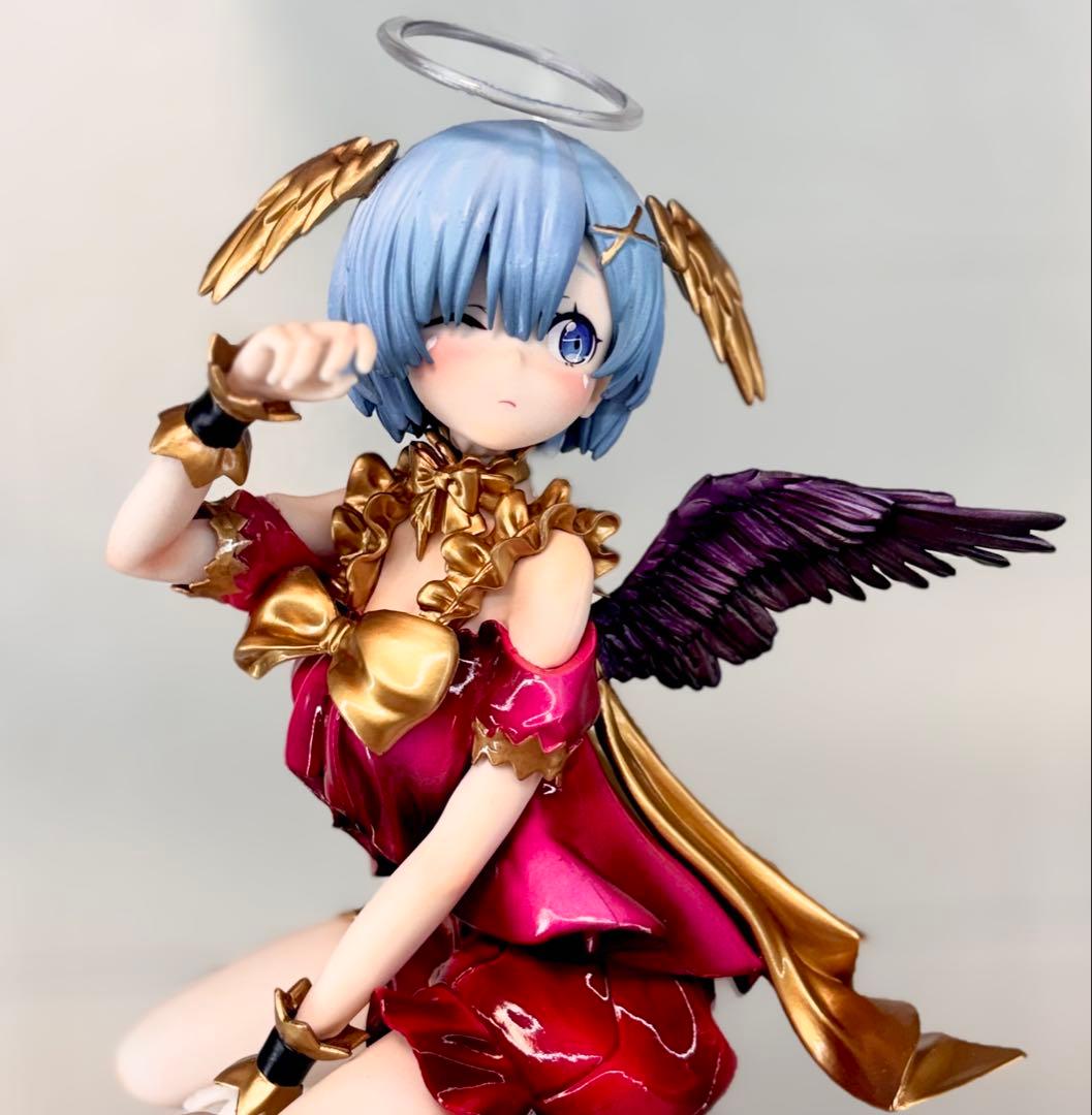 リゼロ　レム　フィギュア　　リペイント　リラックスタイム　天使ver