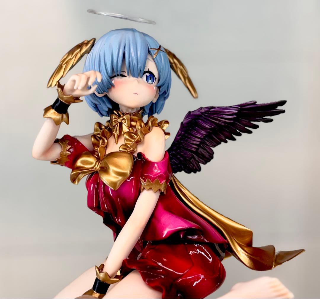 リゼロ　レム　フィギュア　　リペイント　リラックスタイム　天使ver