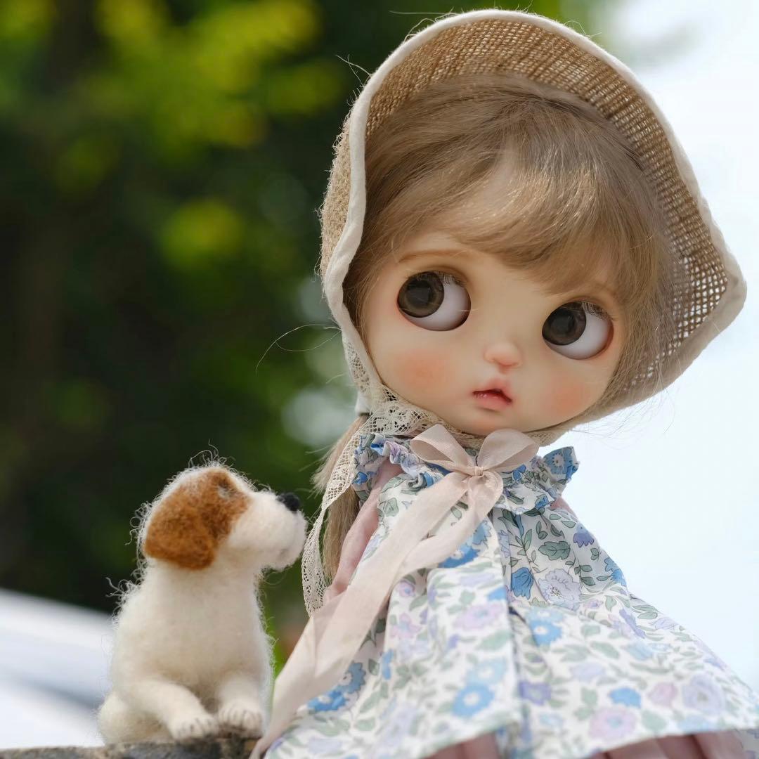 カスタムブライス 海外作家様 人形 幼い かわいい マシュマロ ふわふわ