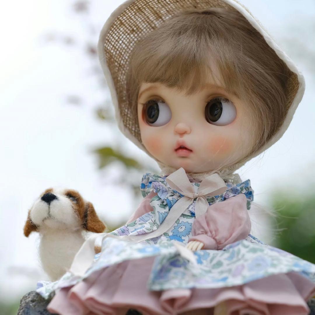 カスタムブライス 海外作家様 人形 幼い かわいい マシュマロ ふわふわ