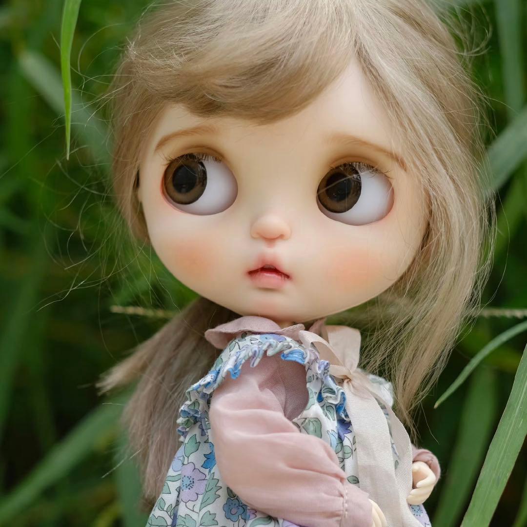 カスタムブライス 海外作家様 人形 幼い かわいい マシュマロ ふわふわ