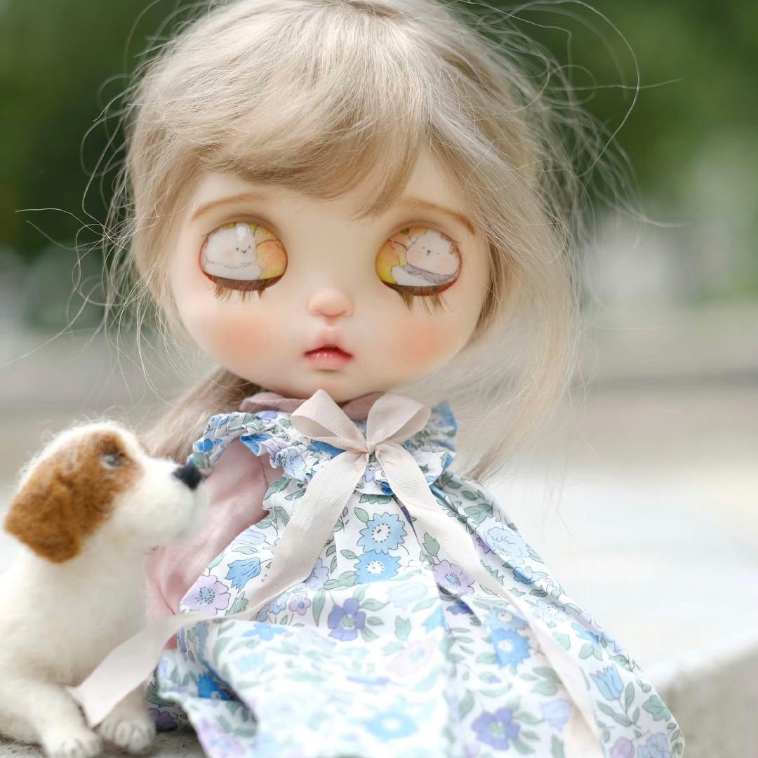 カスタムブライス 海外作家様 人形 幼い かわいい マシュマロ ふわふわ