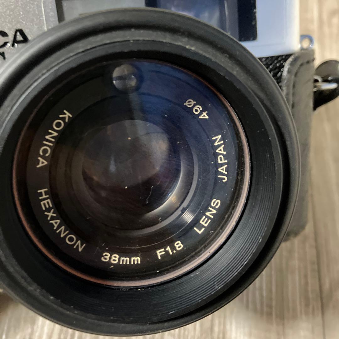 3F 【昭和レトロ】Konica C35 FD フィルムカメラ 名機 F1.8