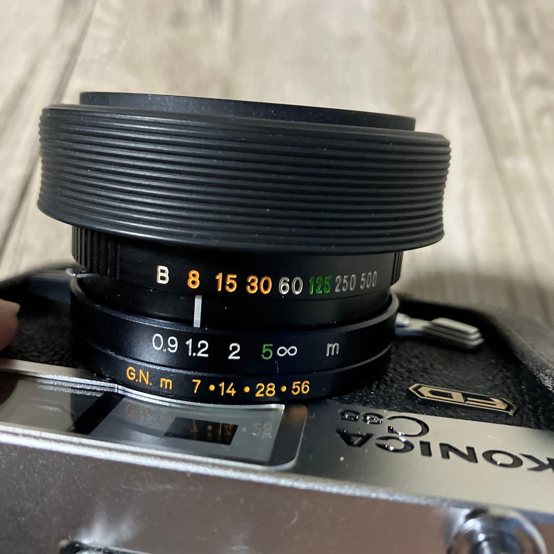 3F 【昭和レトロ】Konica C35 FD フィルムカメラ 名機 F1.8