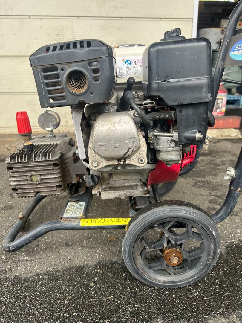 KT1 ★スーパー工業 エンジン式高圧洗浄 SEC-1310-2N-TA セット