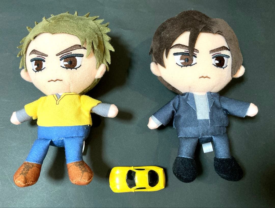 頭文字D Chibiぬいぐるみ 高橋涼介　高橋啓介　AE86ティッシューカバー