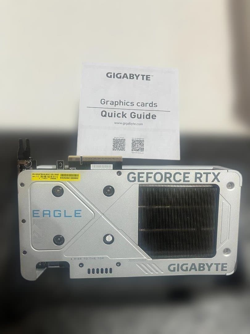 グラフィックボード・グラボ・ビデオカード GIGABYTE RTX5060 Ti EAGLE OC ICE 16G