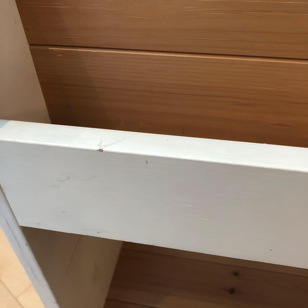 木製本棚 3段 オープンシェルフ