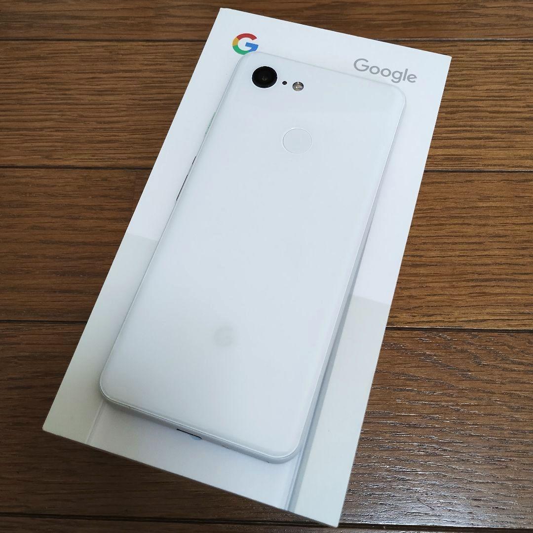 Google pixel３ ホワイト SIMフリー おまけ付き