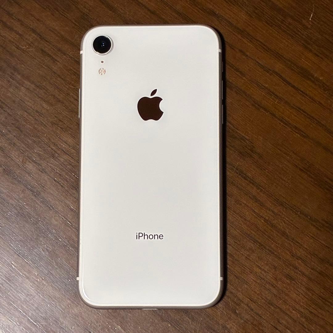 iPhoneXR ホワイト 64GB バッテリー86％