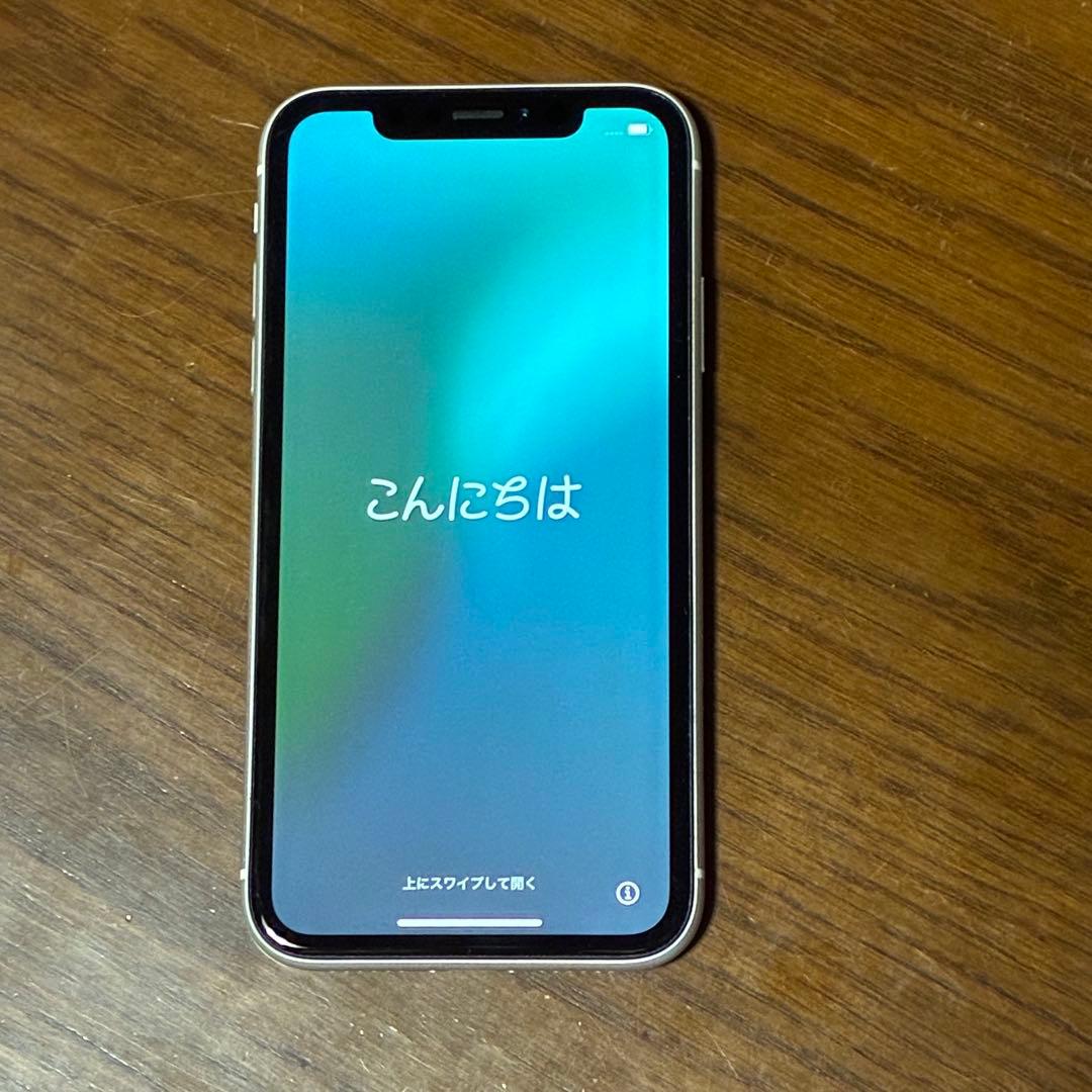 iPhoneXR ホワイト 64GB バッテリー86％