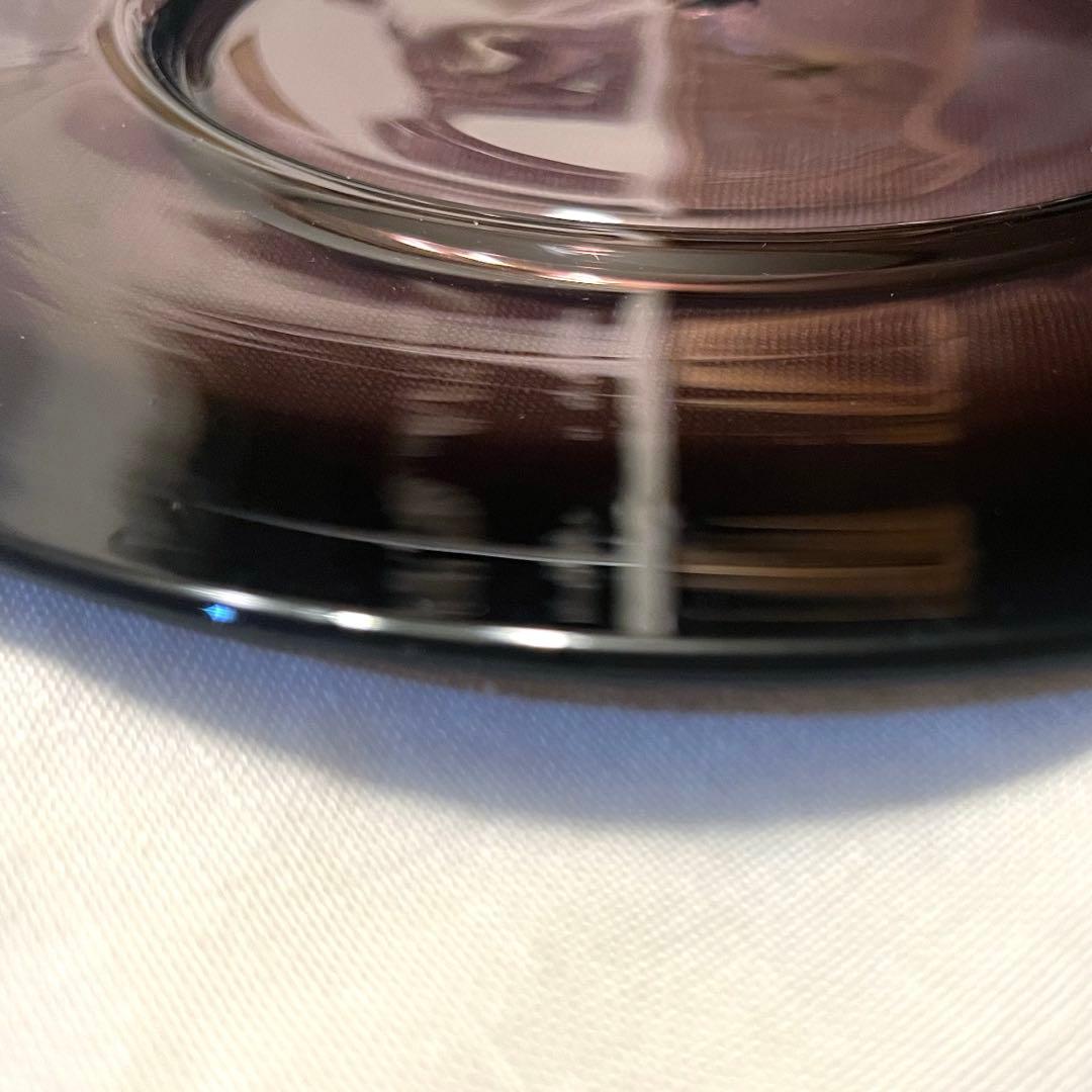 3/1限定価格 ☆人気ガラス作家　黒川登紀子　ガラスプレート　黒